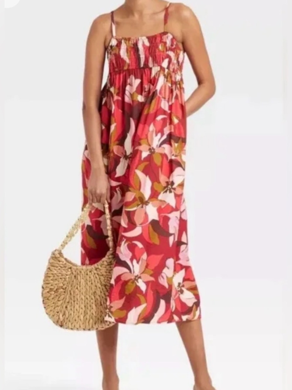 A New Day Floral Maxi dress SIZE M